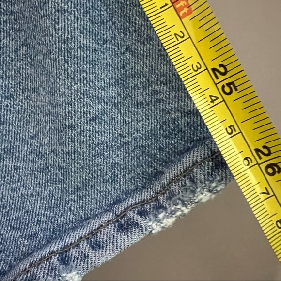 AGOLDE Wilde Ripped Straight Leg Whiplash Jeans 25 - Picture 9 of 9